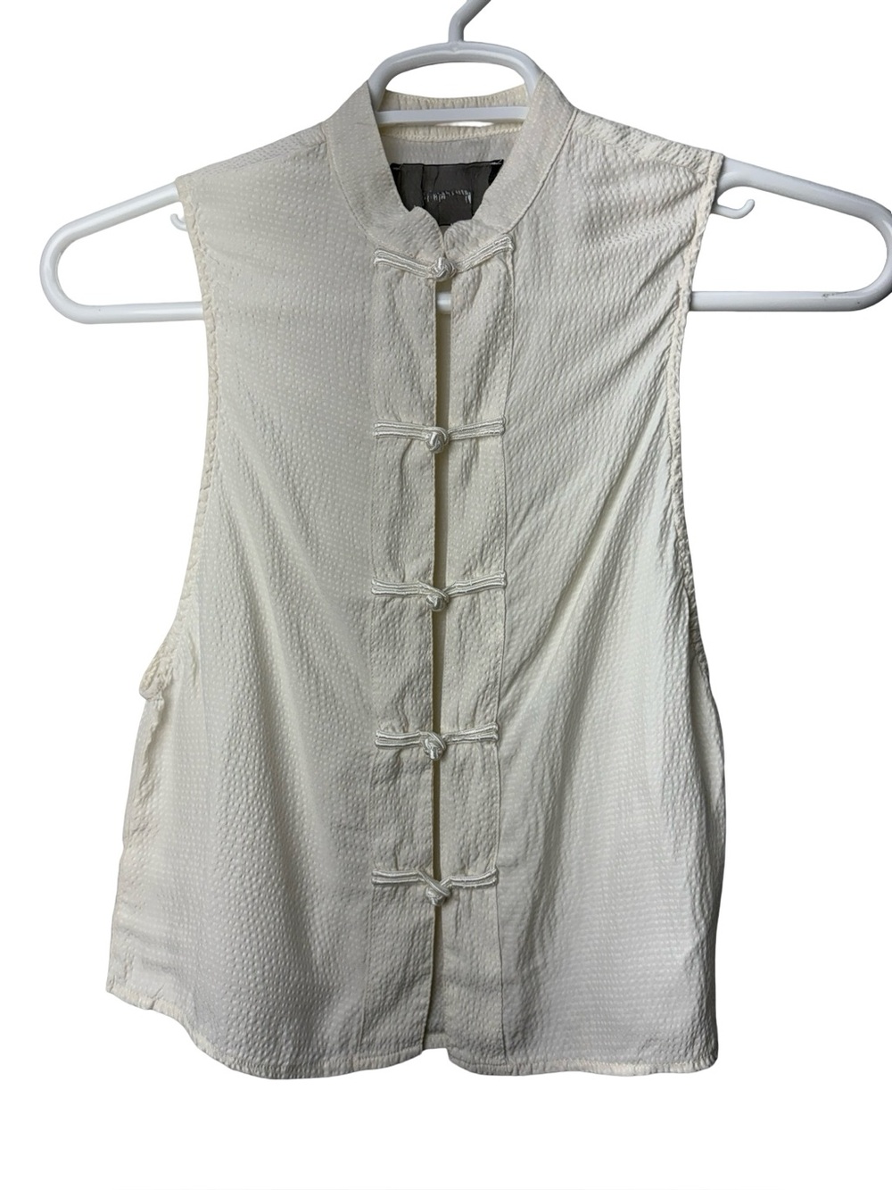 Reformation Silk Chinese Inspired Top